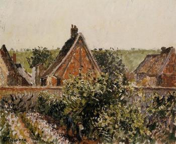 Camille Pissarro : Harvest in the Orchard, Eragny
